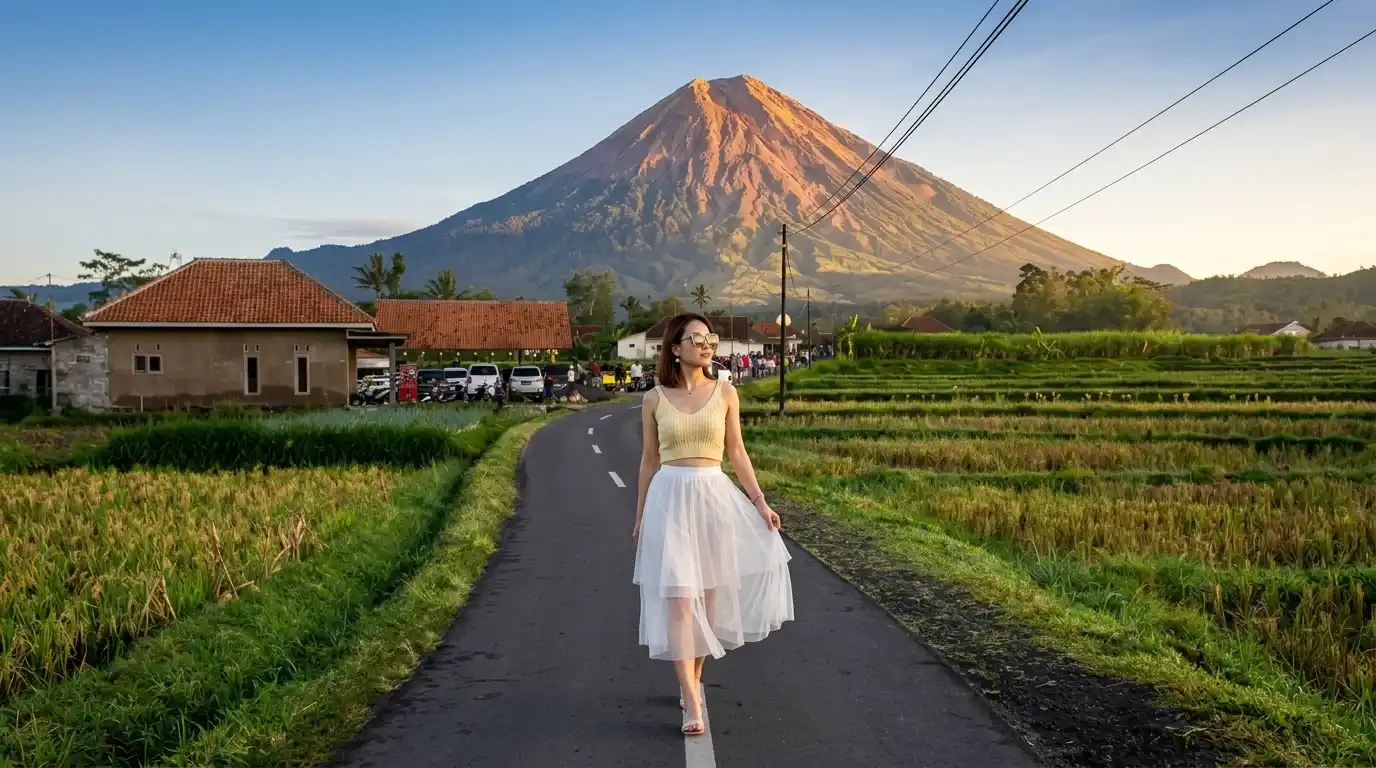 จุดชมวิวเทอเรซเซเมรู - DMB Indonesia