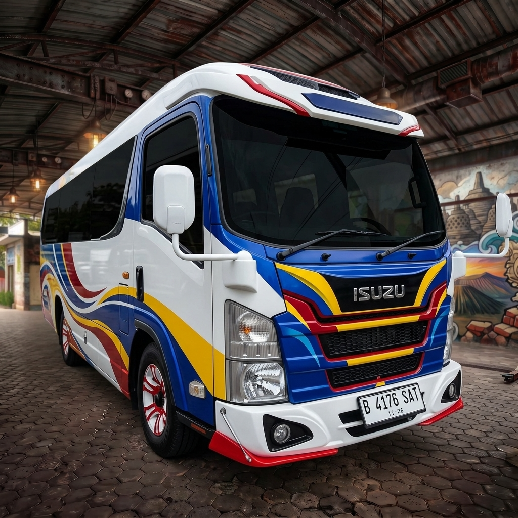 Sewa Mobil Isuzu Elf DMB Indonesia